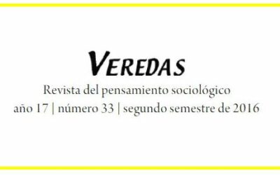 Revista Veredas n°32 Sociología de la violencia