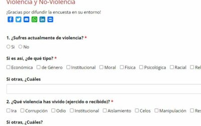 Encuesta «Violencia y la No-Violencia»