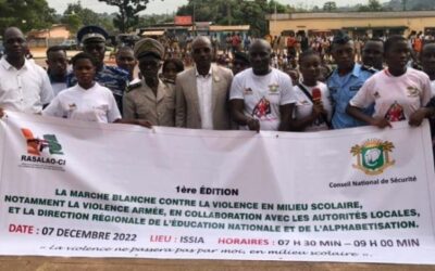 Côte d’Ivoire : La population marche contre la violence en milieu scolaire