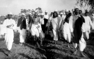 La Marcha de la sal: Gandhi y la no violencia para conseguir derechos