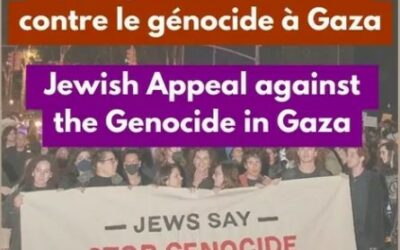 Appel juif international contre le génocide à Gaza