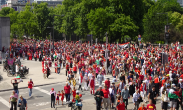 100.000 humains ont marché à Bruxelles