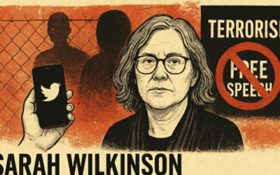 Sarah Wilkinson: cuando la palabra y el activismo noviolento es delito y cómo las leyes antiterroristas lo silencian