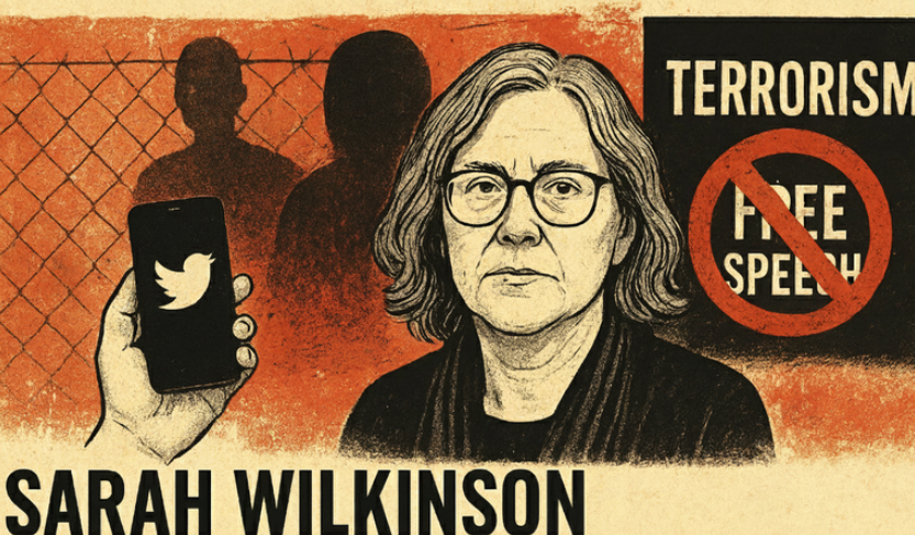 Sarah Wilkinson: cuando la palabra y el activismo noviolento es delito y cómo las leyes antiterroristas lo silencian